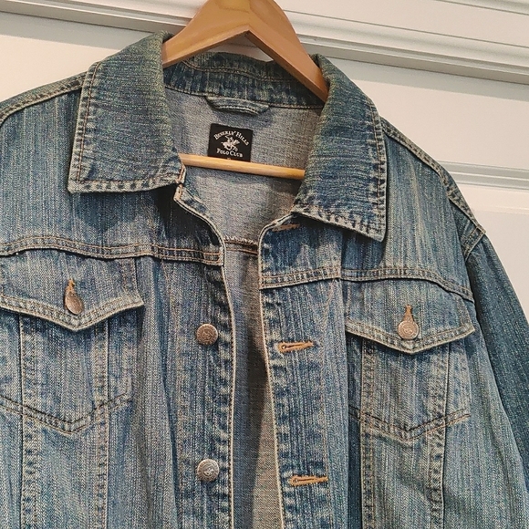 Beverly Hills Polo Club Demin Jacket Size XL - Picture 4 of 5